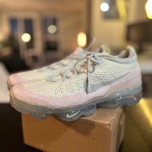 Nike VaporMax Flyknit Sneakers with Translucent Sole